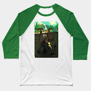 Cormorant Fisher Baseball T-Shirt